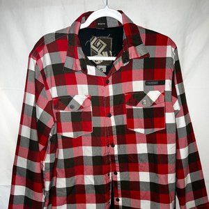 Gnu Snowboards Flannel Jacket - Mens S (Fits like M)